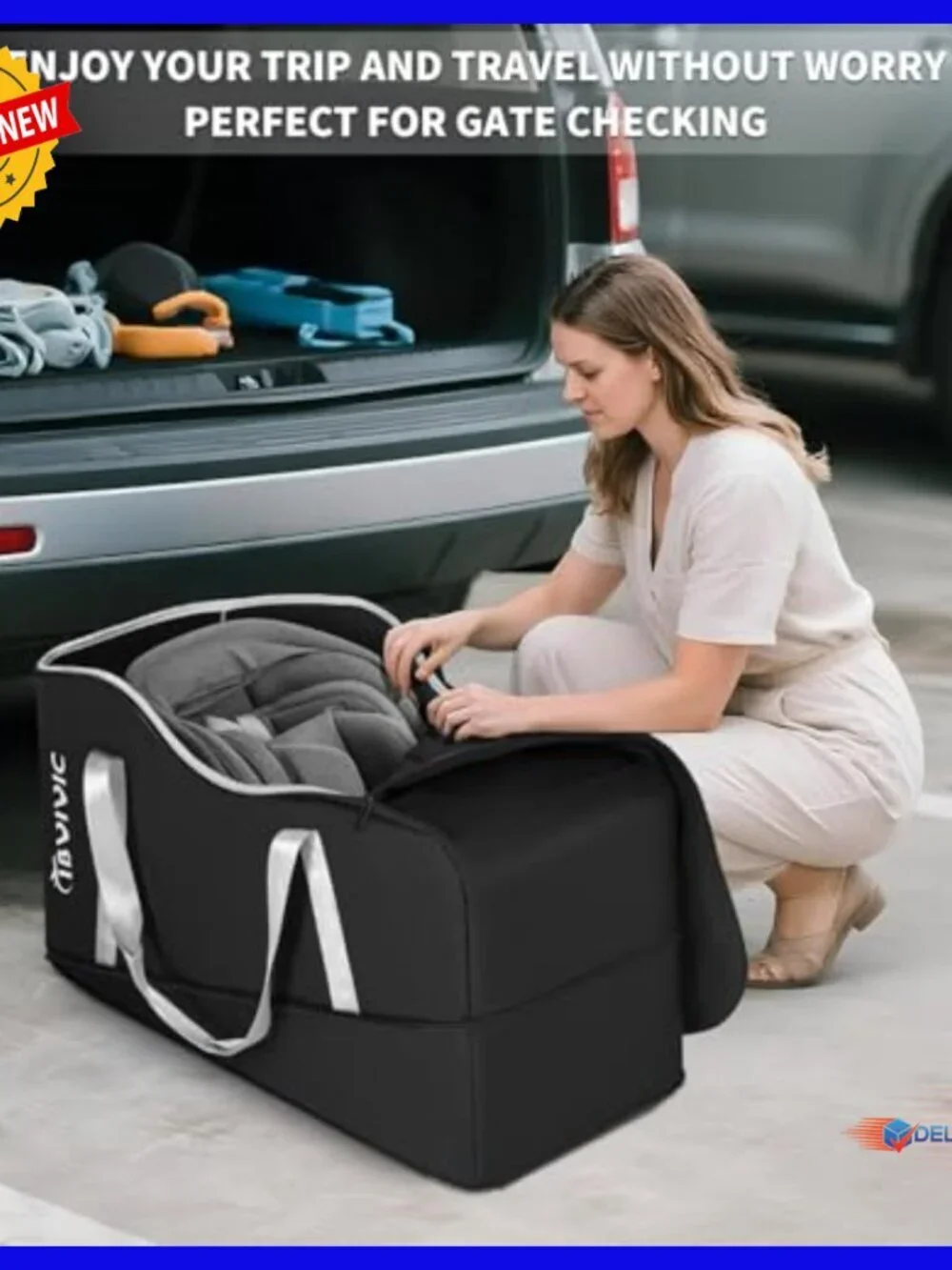 Infant Car Seat Travel Bag Compatible with UPPAbaby Aria Mesa